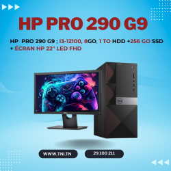 HP PRO 290 G9, I3-12100,...