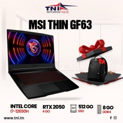 MSI Thin GF63 12UCX-681XFR,...