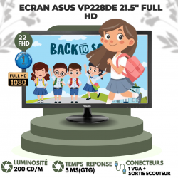 Ecran Asus VP228DE 21.5"...