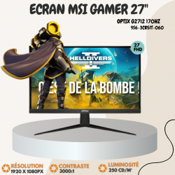 ECRAN MSI GAMER  27" OPTIX...