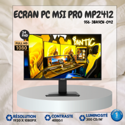 Ecran Pc MSI Pro MP2412 VA...