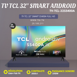 TV TCL 32'' SMART ANDROID...