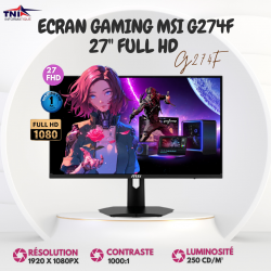 Ecran Gaming MSI G274F 27''...