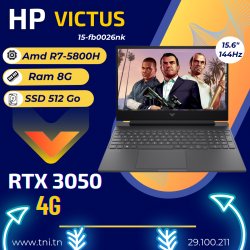 HP VICTUS 15-FB0026NK AMD...