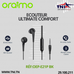 Ecouteurs Filaires ORAIMO...